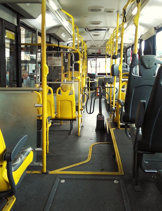 Bus interior