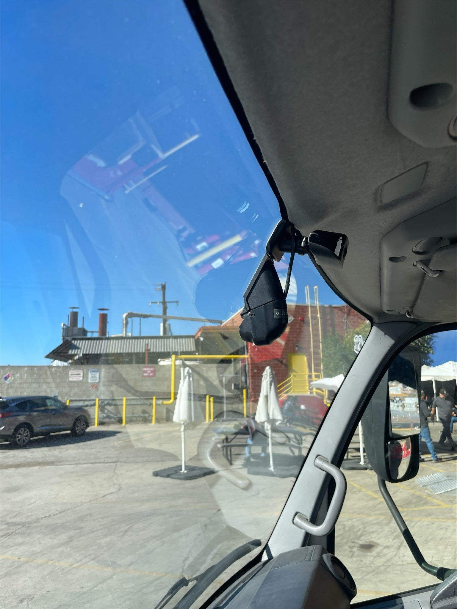 Windshield Road Facing camera