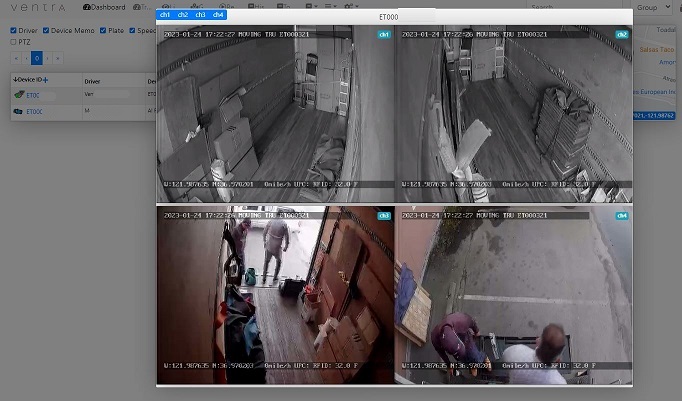 Cameras for cargo crime and trailer utilization