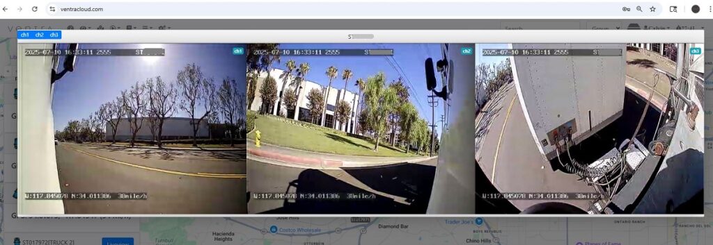 multi camera truck system