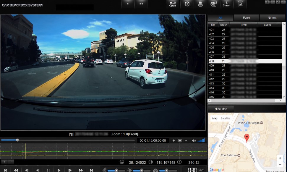 VDR-600 software playback city